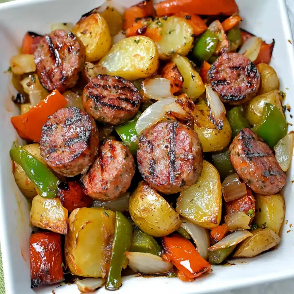 Cajun Skillet Sausage & Potato Hash Recipe - Recipe Image