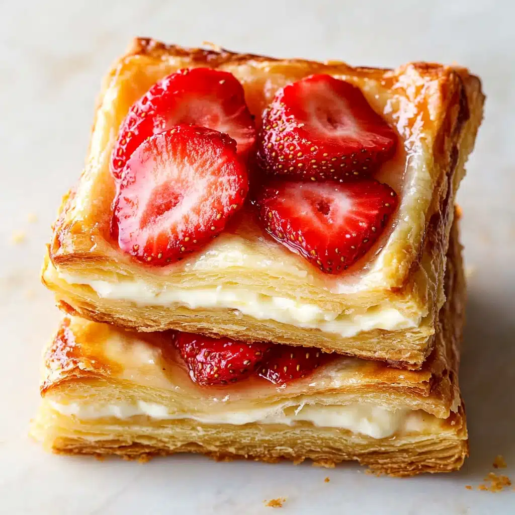 Strawberry Cream Cheese Danish Recipe - Recipe Image