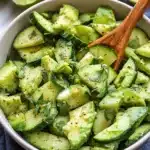 Lime Avocado Cucumber Salad Recipe