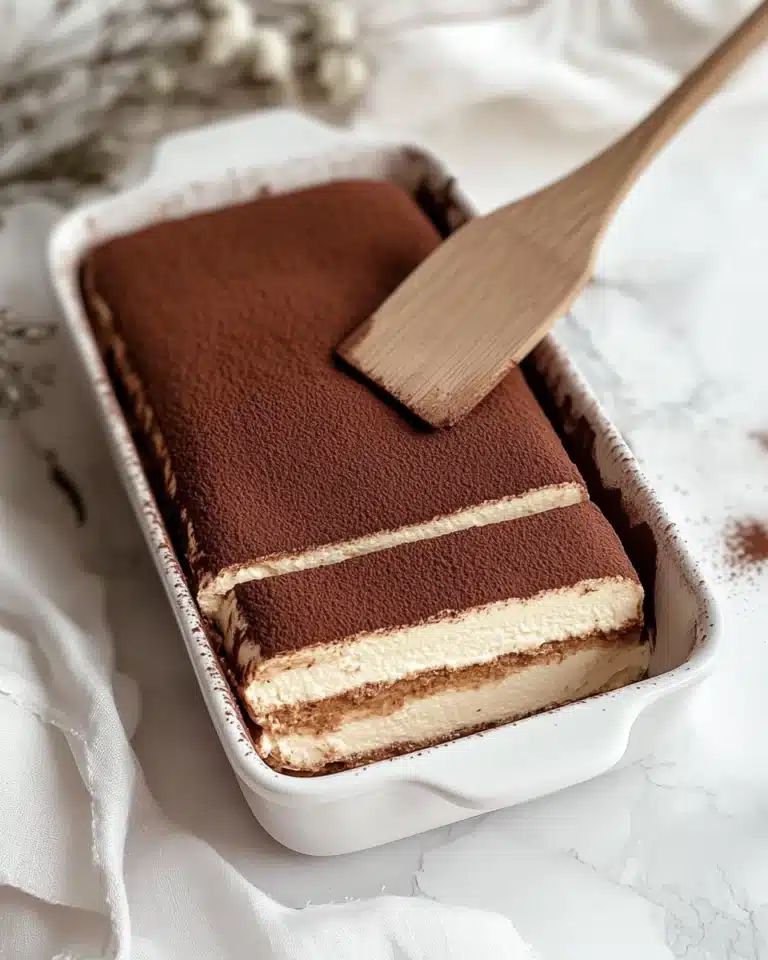 Classic Italian Tiramisu Delight Recipe