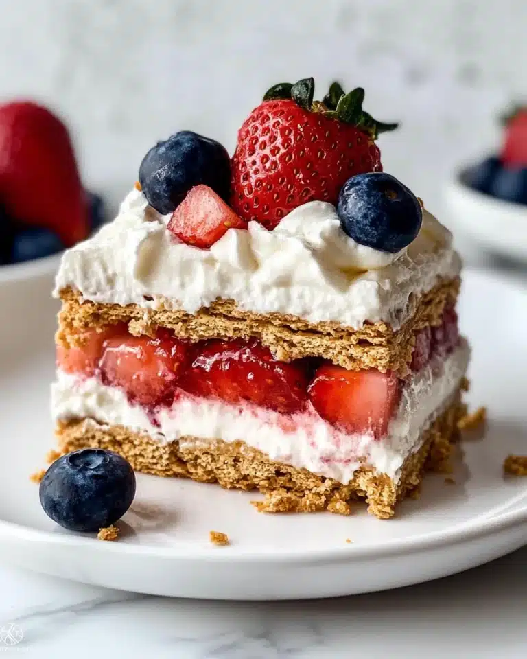 Triple Berry Icebox Delight Recipe