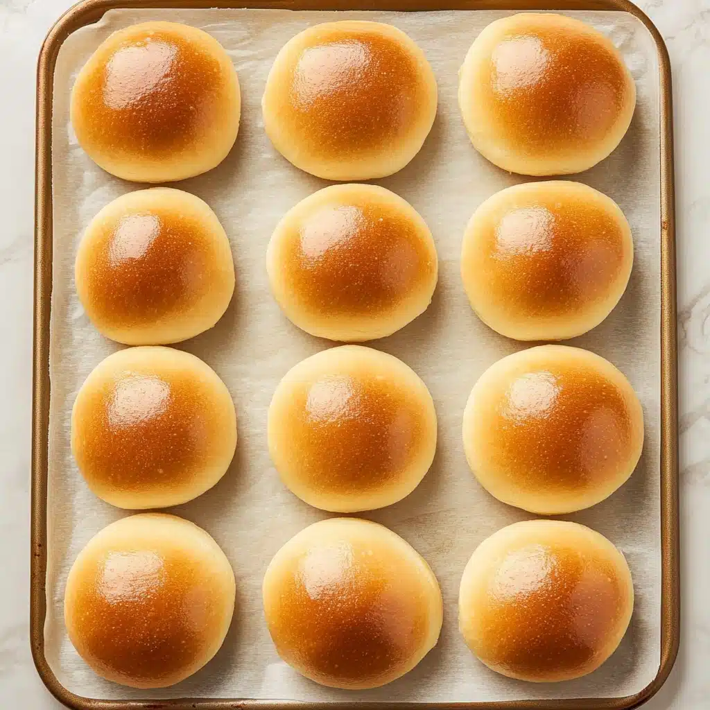 Mom’s Homemade Buns Recipe - Recipe Image