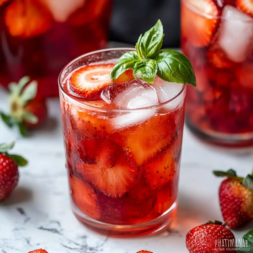Strawberry Iced Tea Recipe - Recipe Image