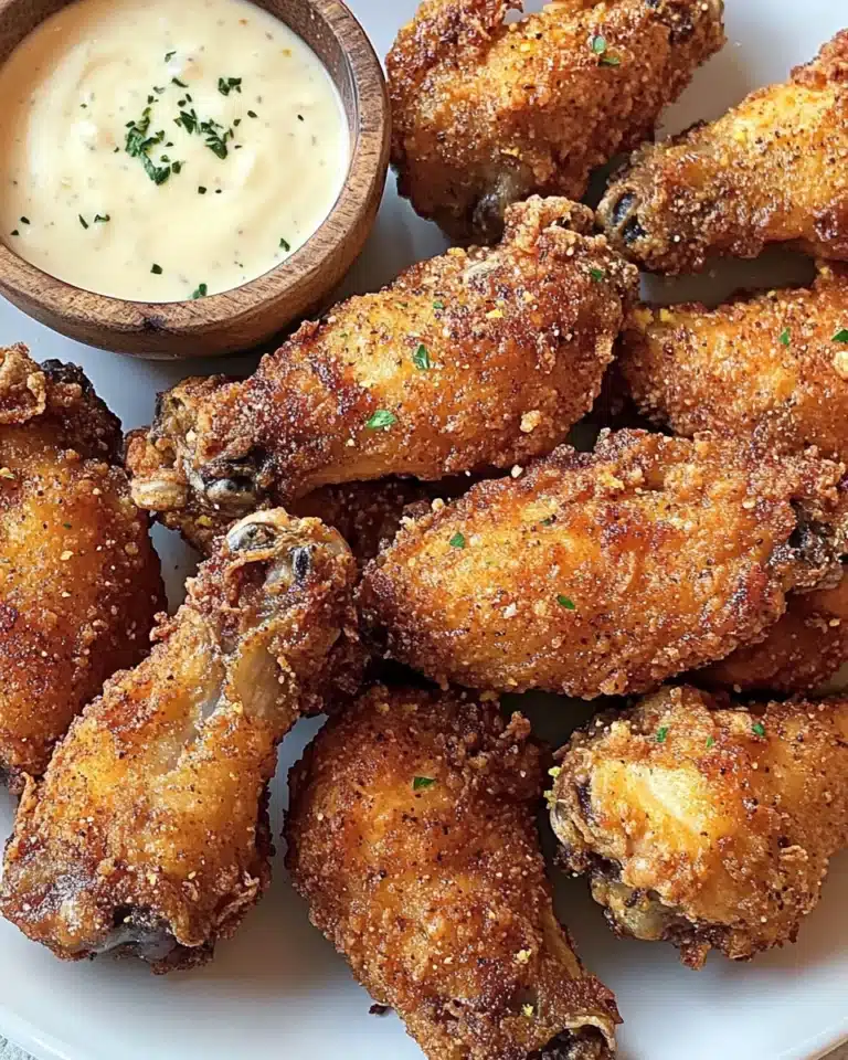 Crispy Baked Chicken Wings Recipe