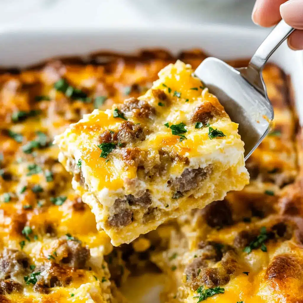 Crescent Roll Breakfast Casserole Recipe - Recipe Image