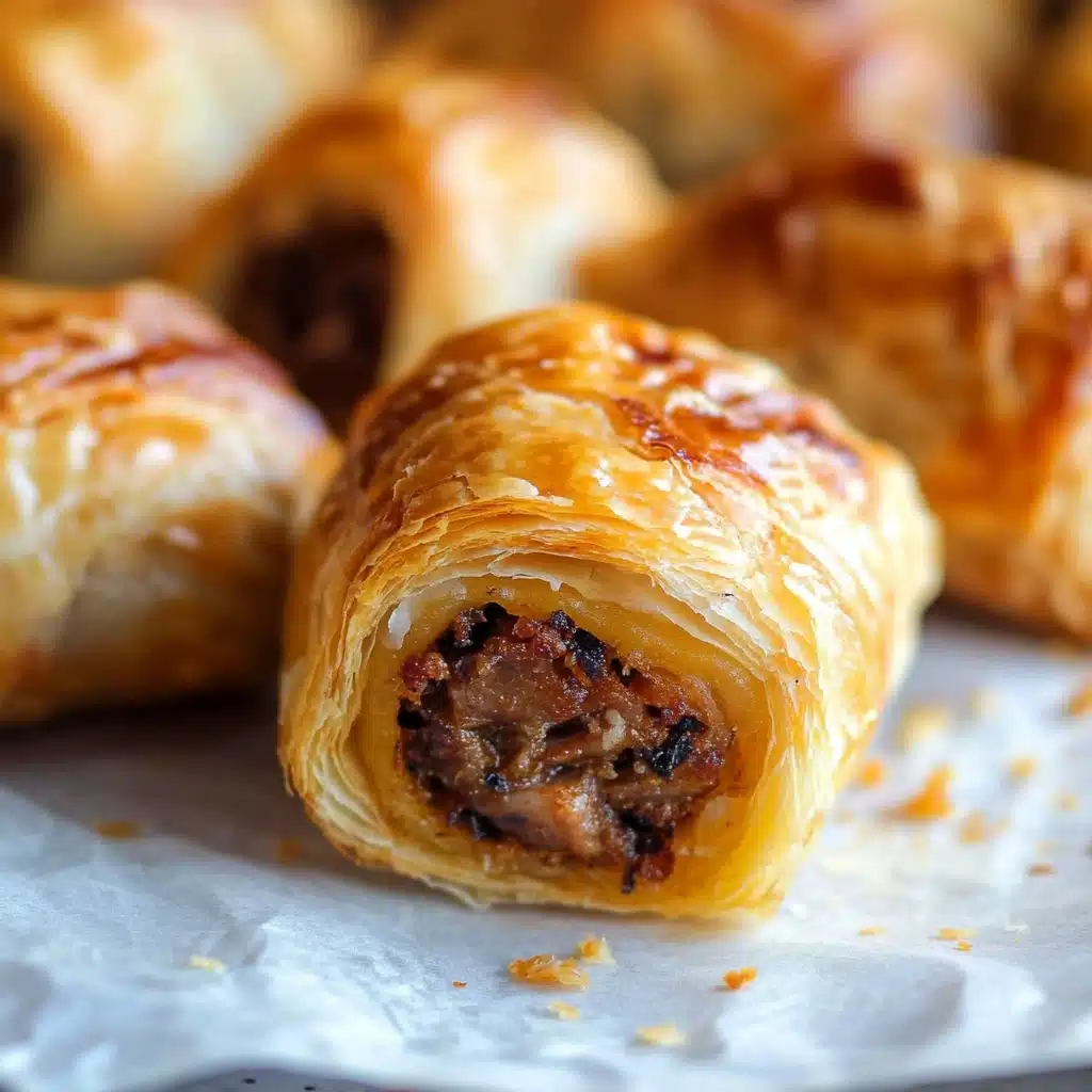 Chorizo Sausage Rolls Recipe - Recipe Image