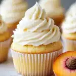 Honey Peach Cream Cheese Cupcakes Recipe