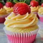 Strawberry Mango Cupcakes Recipe