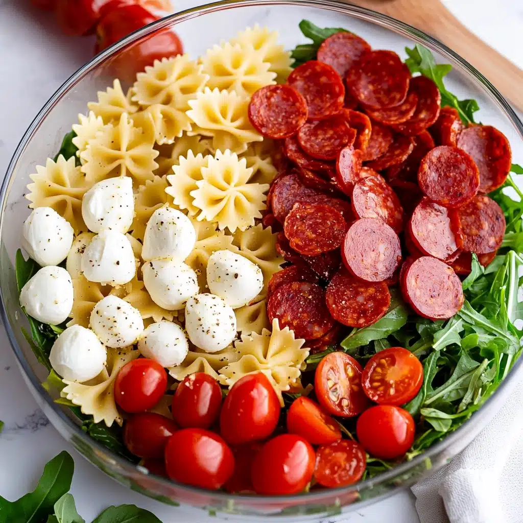 Hot Honey Pasta Salad Recipe - Recipe Image