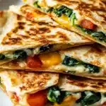Spinach and Feta Quesadillas Recipe