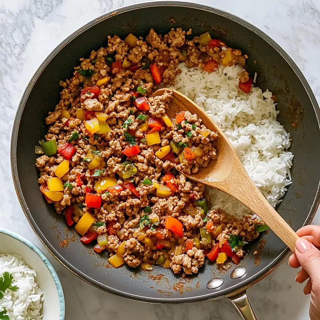 Ground Turkey and Peppers Recipe - Recipe Image