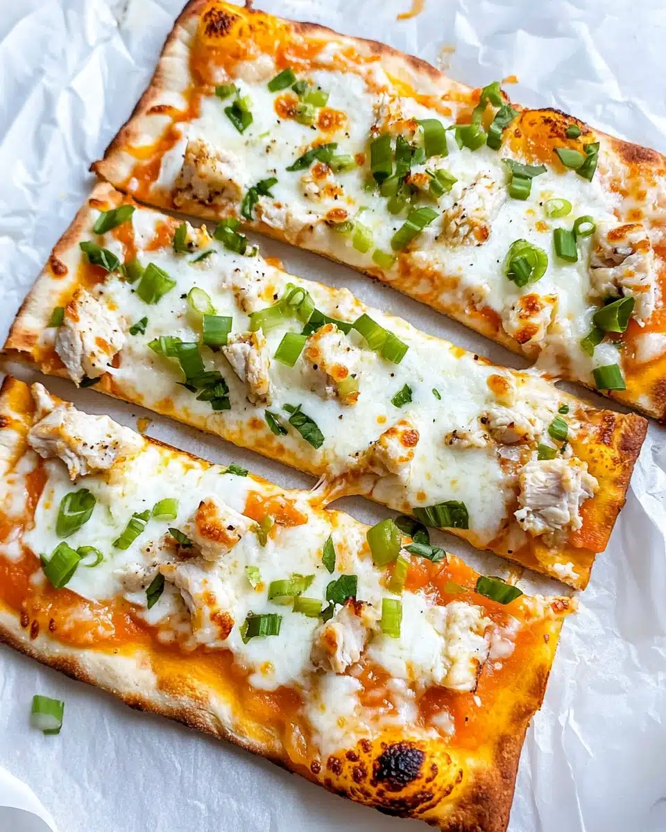 Buffalo Chicken Flatbread Recipe