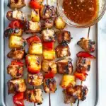 BBQ Pineapple Chicken Kabobs Supreme Recipe