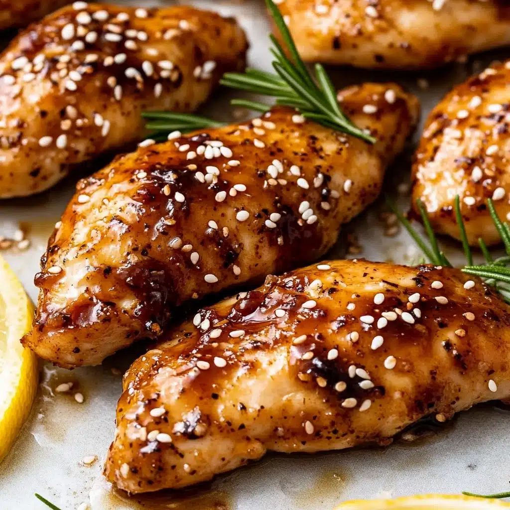 Honey Dijon Glazed Baked Chicken Recipe - Recipe Image