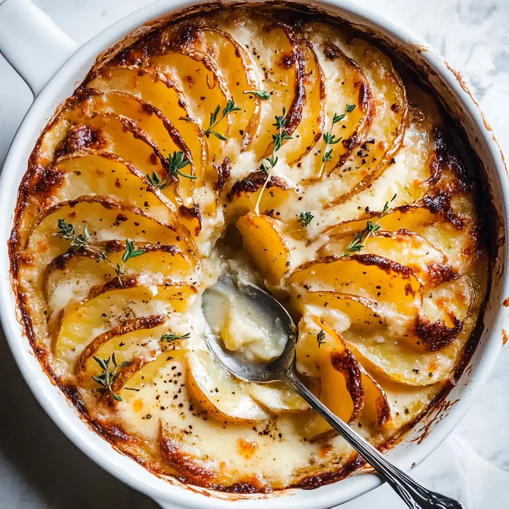 Creamy Gruyere Potato Gratin Recipe - Recipe Image