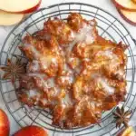 Sourdough Apple Fritters with Vanilla Glaze Recipe