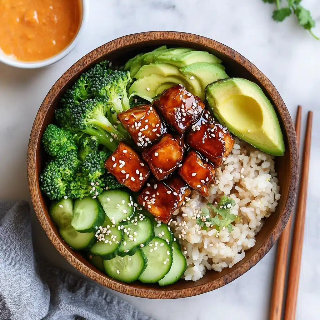 Crispy Bang Bang Salmon Bites Bowls Recipe - Recipe Image