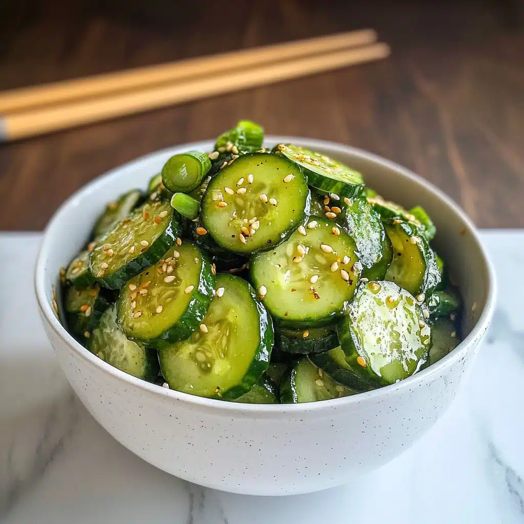 Easy Asian Cucumber Salad Recipe - Recipe Image