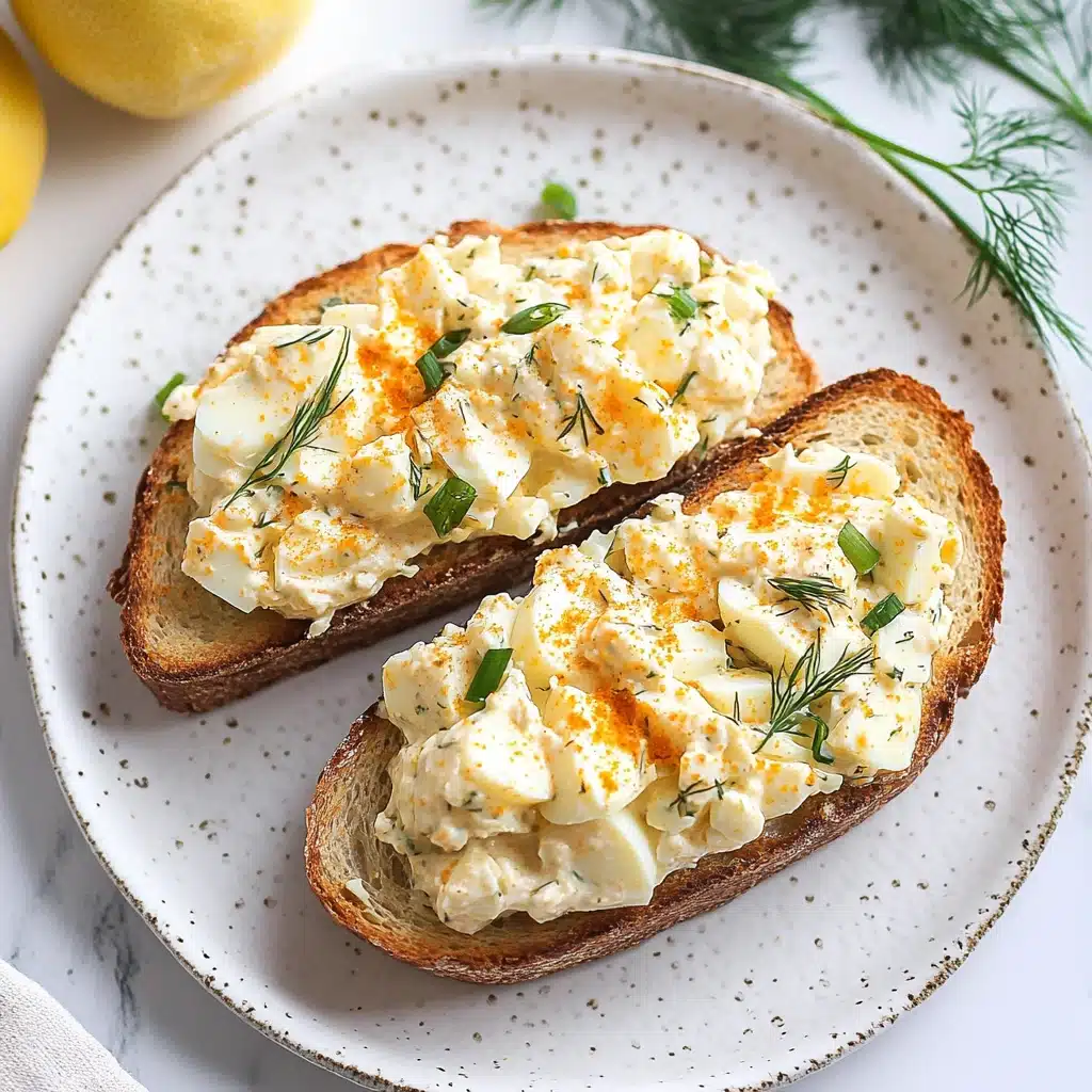 High Protein Egg Salad with Dill Recipe - Recipe Image