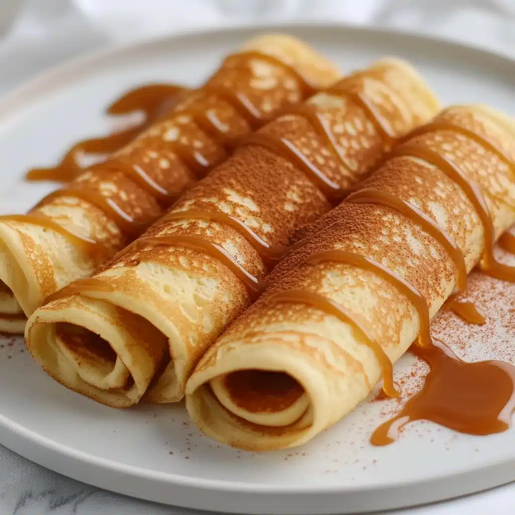 Cinnamon Roll Protein Crepes Recipe - Recipe Image