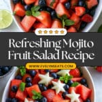 Minty Mojito Watermelon Salad Recipe