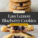 Lemon Blueberry Cookies Recipe