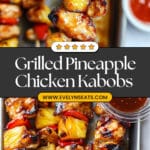 BBQ Pineapple Chicken Kabobs Supreme Recipe