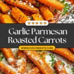 Garlic Parmesan Butter Roasted Carrots Recipe