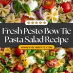 Pesto Bow Tie Pasta Salad Recipe