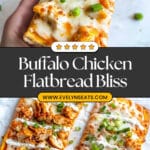 Buffalo Chicken Flatbread Recipe