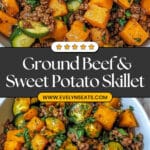 Beef and Veggie Skillet Delight Recipe