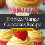 Strawberry Mango Cupcakes Recipe