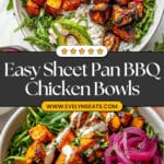 Lemon Herb Asado Chicken with Sauteed Zucchini Recipe