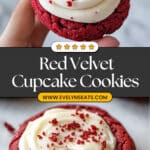 Red Velvet Cupcake Cookies with Cream Cheese Frosting Recipe