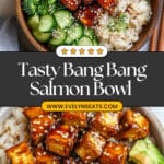 Crispy Bang Bang Salmon Bites Bowls Recipe