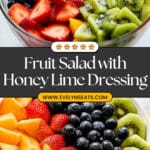 Fruit Salad with Honey Lime Dressing Recipe