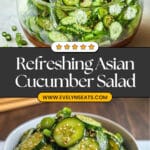 Easy Asian Cucumber Salad Recipe