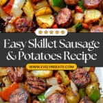 Cajun Skillet Sausage & Potato Hash Recipe