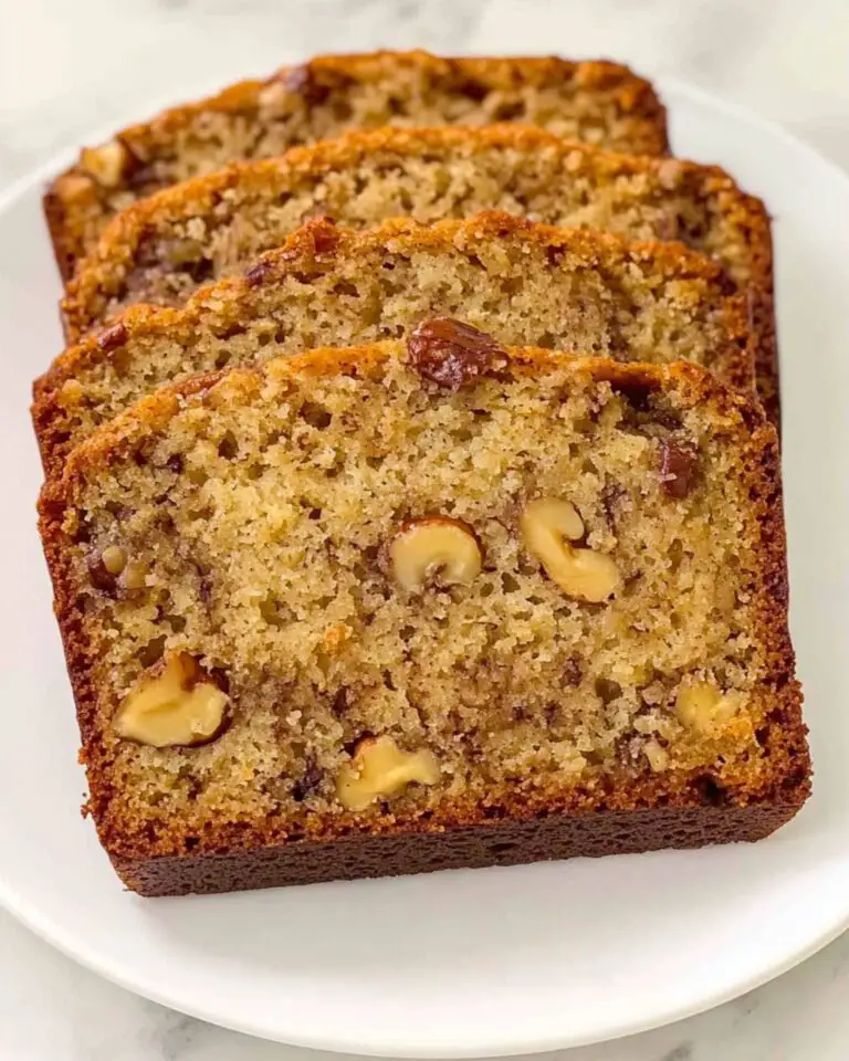 Moist Banana Bread Recipe