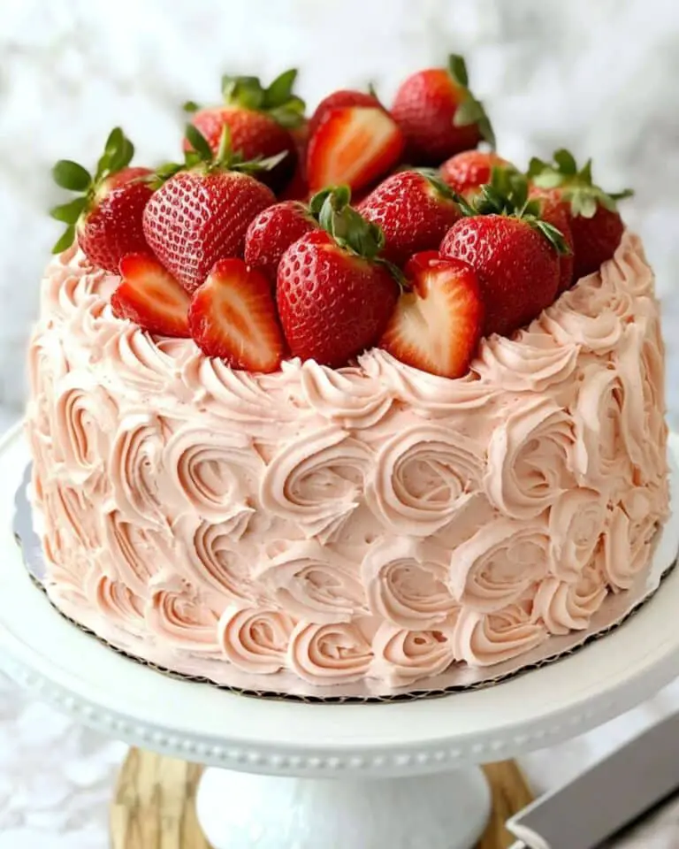 Strawberry Dream Layer Cake Recipe