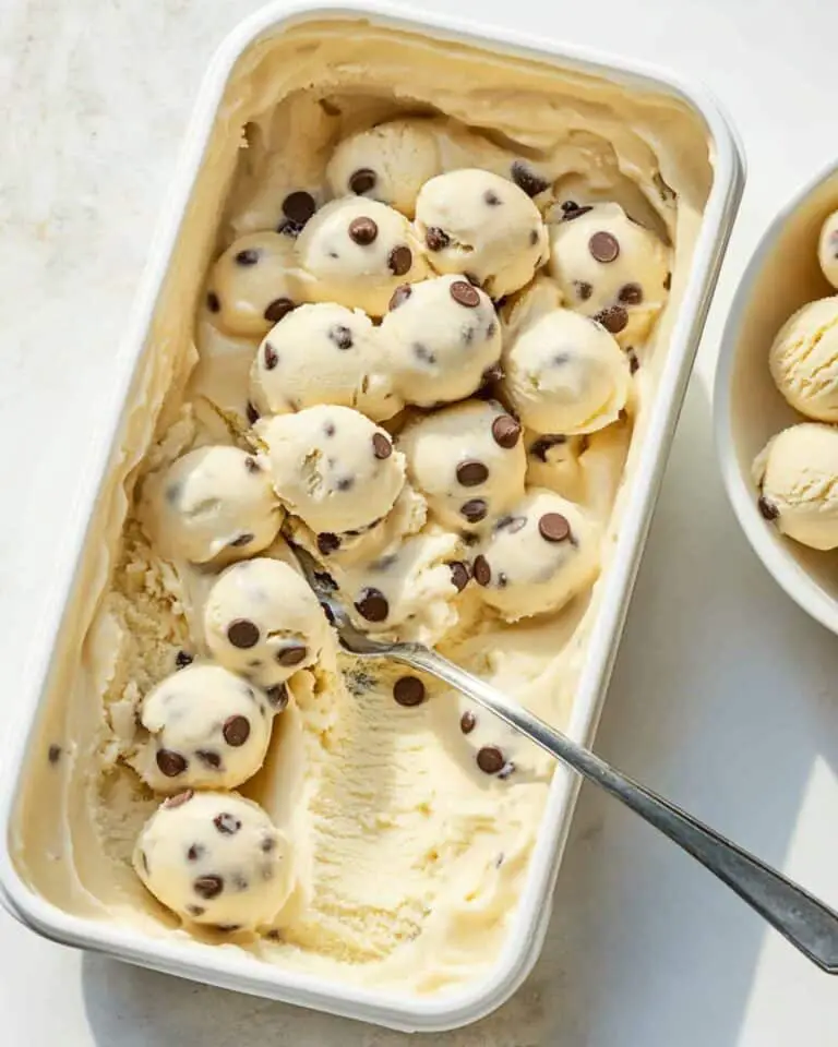Chocolate Chip Cookie Dough Ice Cream Recipe