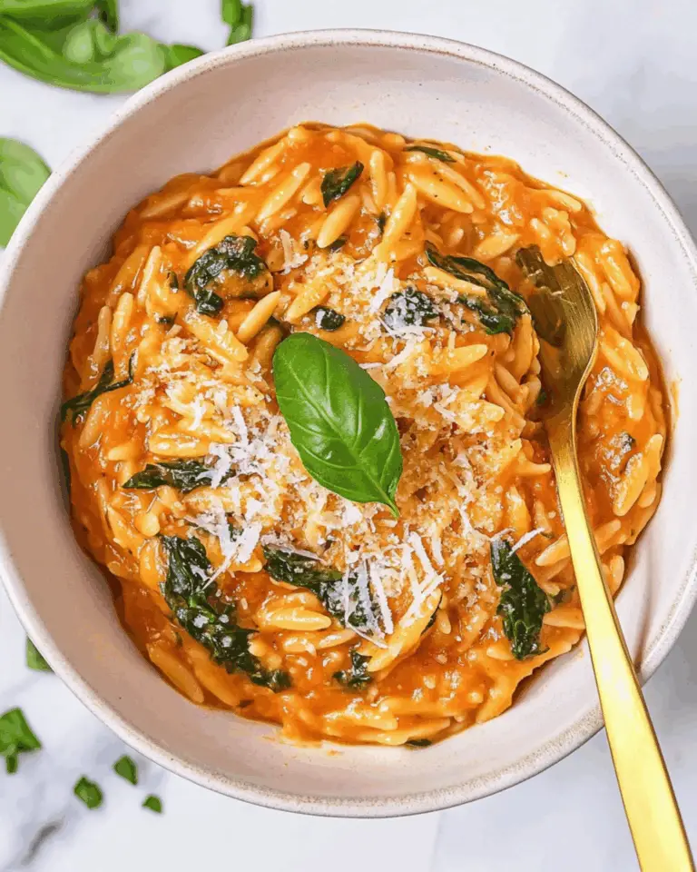 Creamy Ground Beef Orzo Recipe