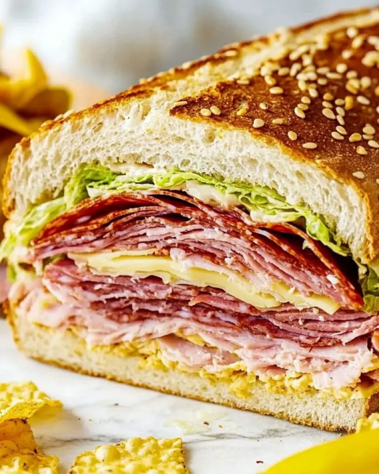 Grinder Salad Sandwich Recipe