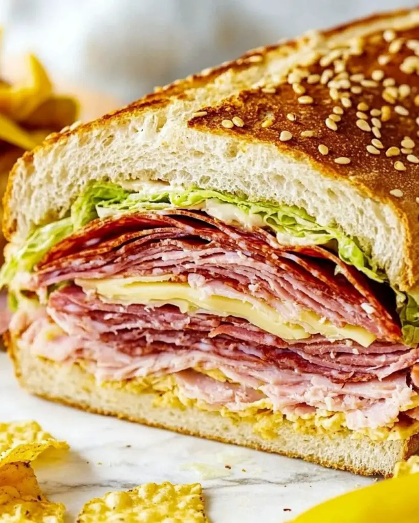 Grinder Salad Sandwich Recipe