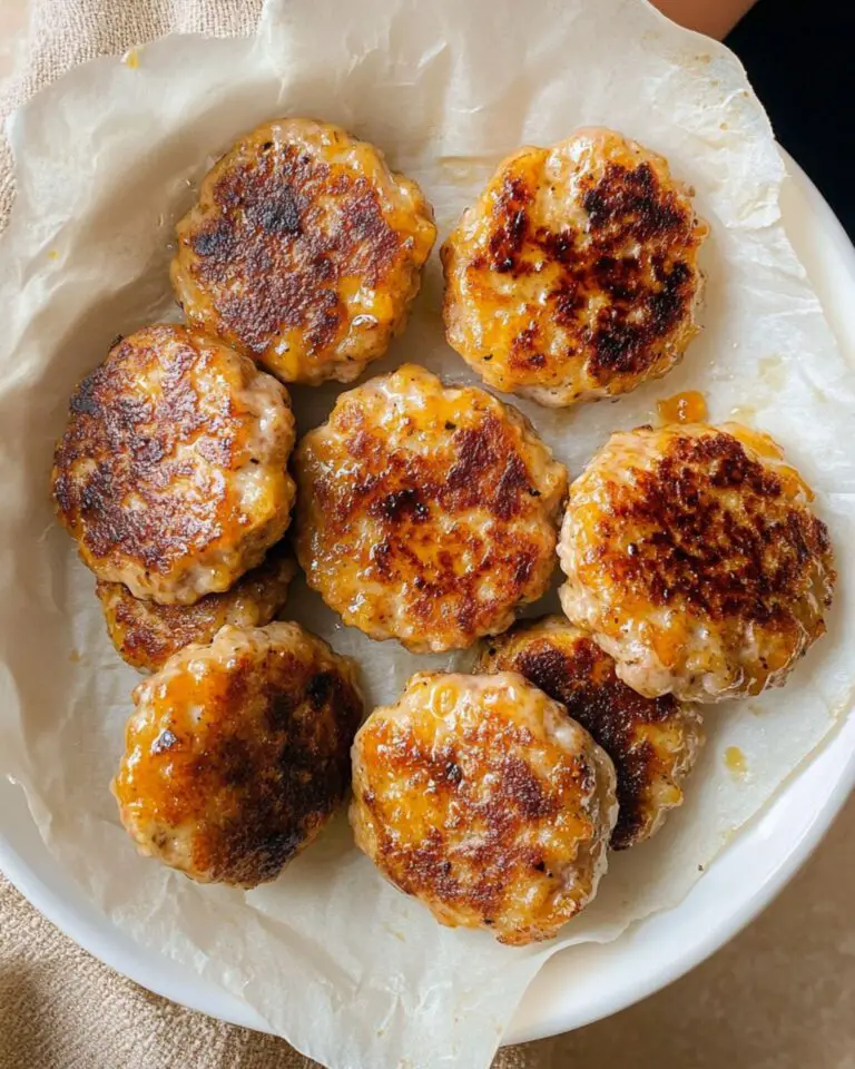 Homemade Maple Chicken Sausage Recipe