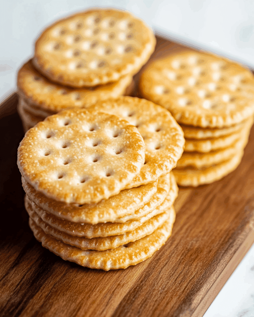 Homemade Ritz Crackers Recipe