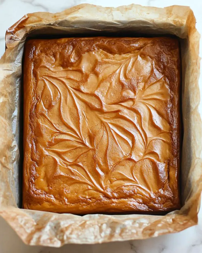 Salted Caramel Blondies Recipe