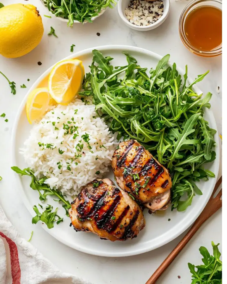 Honey Garlic Lemon Pepper Chicken Thighs Recipe