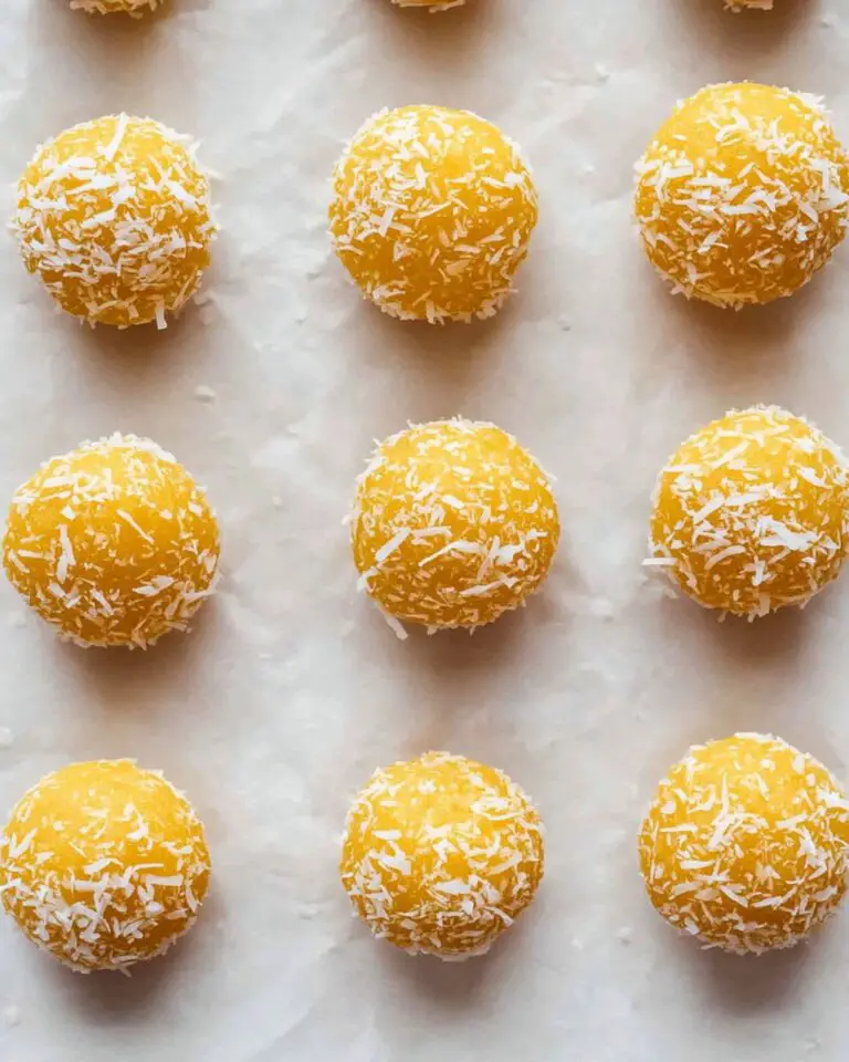 Lemon Bliss Balls Recipe