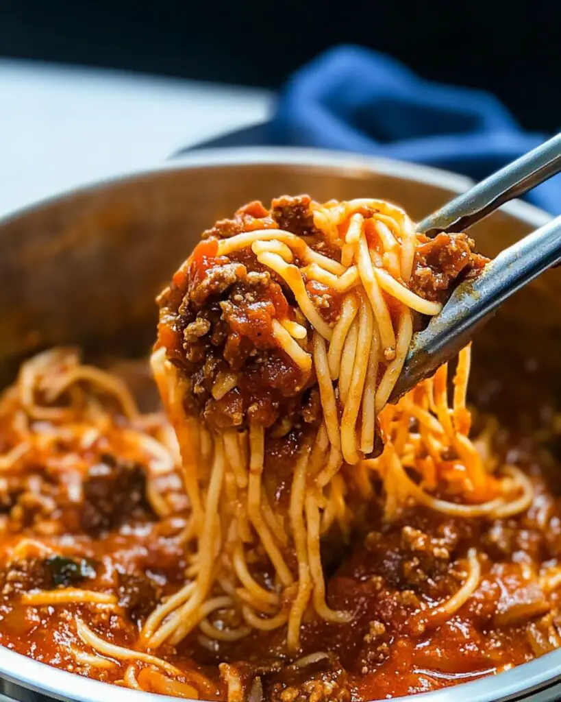 Memphis Barbecue Spaghetti Recipe